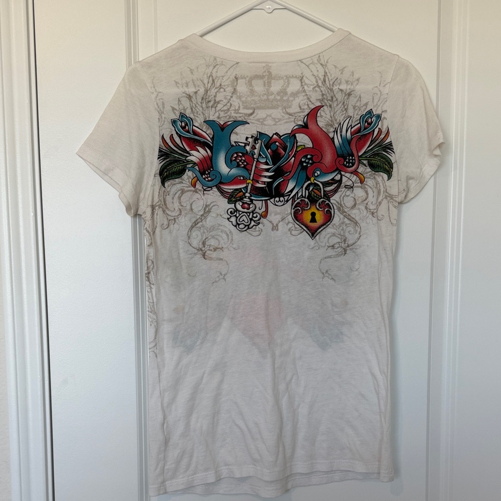 Vocal White True Love Graphic Tee - Picture 4 of 4